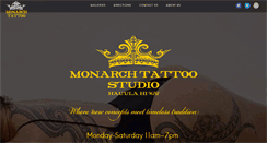 Desktop Screenshot of monarchtattoohawaii.com